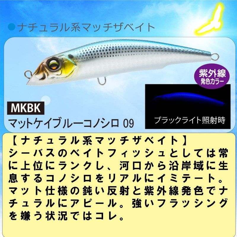 DUEL Aile Magnet TG Darter 125F Floating, 4.9 inches (125