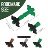 Bat Magnetic Bookmarks Vegan Leather Book Marks for Reading Book