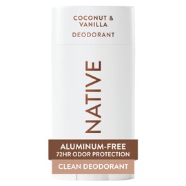 Native Deodorant Contains Naturally Derived Ingredients, 72 Hour Odor Control, Deodorant for Women and Men, Aluminum Free, Coconut & Vanilla 2.65oz