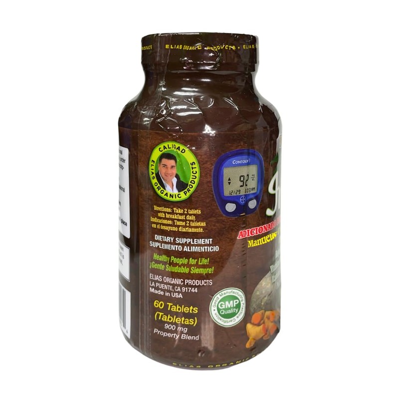 Elias Organic Products Naturales Insulinat Ayuda a apoyar Los síntomas