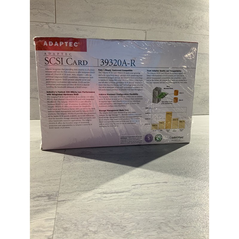 Adaptec 2060900-R 39320A-R SCSI 64-BIT Kit