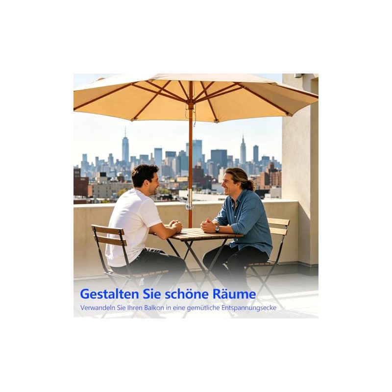 Parasol Holder Balcony Railing 32 mm/25 mm, Parasol Holder Balcony,