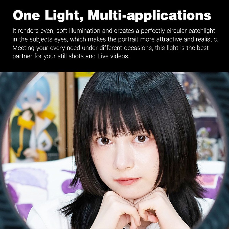 Godox LR120 12 Inch LED Ring Light Studio Photography Fill-in