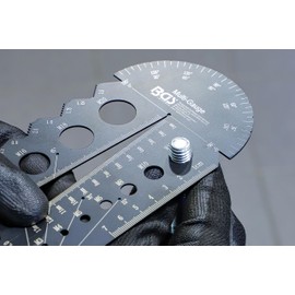 BGS 74247 | Screwpitch Gauge and Thread Template | Metric | M3 - M20, 0.5 - 13.00 mm