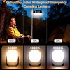 RadiantFlux Rechargeable Solar Camping Lantern, 6600mAh 4000LM Portable LED Tent