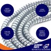 Motorcycle Protective Chrome Spiral Wrap for Cable Wire Tidy Hose