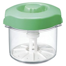 Tombow Storage Container, Pickle Container, 0.3 gal (1.6 L), Made in Japan, Instant Green, Mummy Shinki Synthesis, 1.6 Type