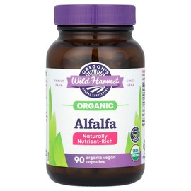 Oregon Wild Harvest Alfalfa 90 Veggie Capsules, 1 Piece / 오레곤스와일드하베스트 알팔파 Alfalfa 베지캡슐 90정, 1개
