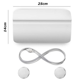 Pet Door Opener,Cat Private Handle,Automatic Gate Opener,Automatic Lockable Gate Tool,for Dogs, Easy Cats Entry Great Door Lock,for Training Dogs Cats (White)