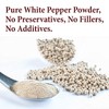 The Spice Way Ground White Pepper - | 4 oz