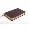 CSB Ultrathin Reference Bible, Brown Genuine Leather, Indexed