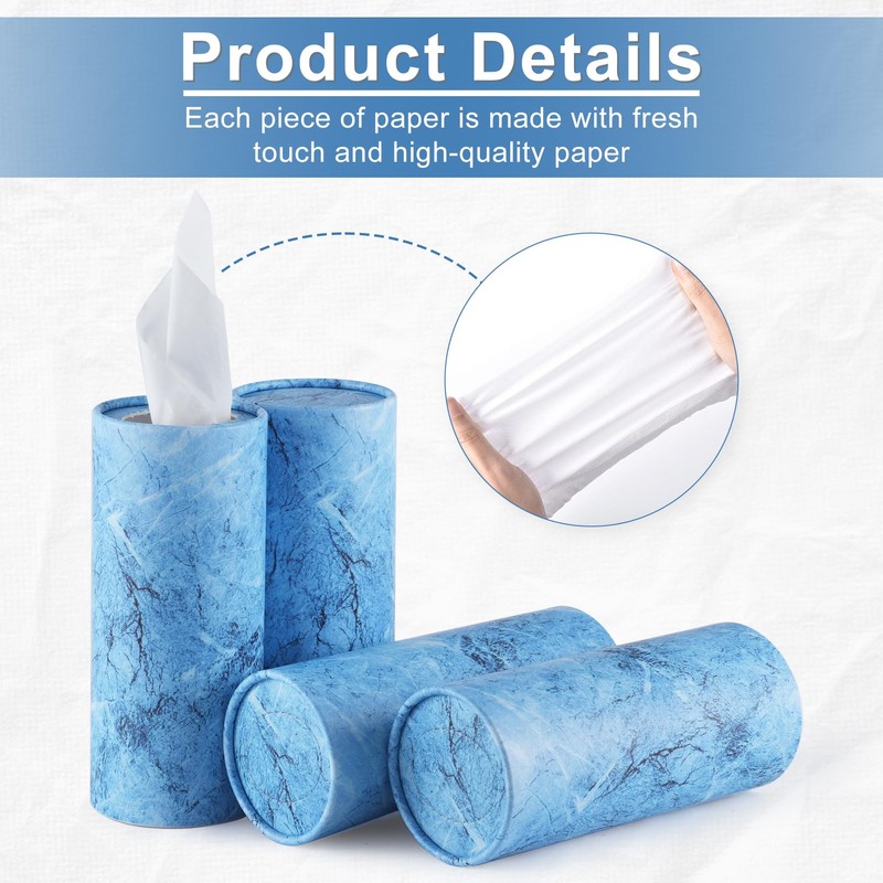 SINGARO Car Tissue Holder, 4 Pack Car Cup Holder Facial