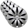 Premium Replica Hubcap Set, Replacement for Honda Accord 2008-2012, 16-inch Wheel Cover (4 Pieces)