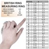 Ring Sizer UK,A-Z Ring Measurement Tool,Professional & Accurate Ring Gauge