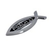 Elektroplate Christian Fish Psalm 23 OEM Chrome Emblem for Cars,