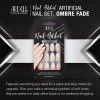 Ardell Nail Addict Press-On Nails Set Ombre Fade, Almond-Shape