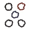 Planet Goody Ouchless Satin Skinny Scrunchies 5ct Black, Navy, and