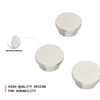 homdiy 10 Pack Cabinet Knobs Brushed Nickel Drawer Knobs Zinc