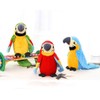 FakeFace Funny Talking Parrot Talking Plush Toy, Repeat Function, Cuddly