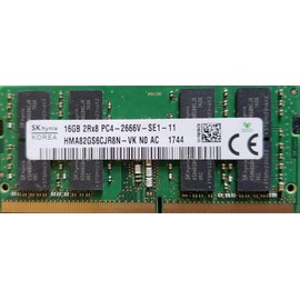 ITSL Memoria RAM Original de 16 GB para portátil HMA82GS6CJR8N-VK 16 GB (1 x 16 GB) PC4-21300 DDR4-2666 MHz sin búfer CL19 260 Pines SoDimm 1,2 V de un Solo Rango