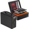 ENGPOW Fireproof Document Box with Lock, Fireproof Water Resistant Heat