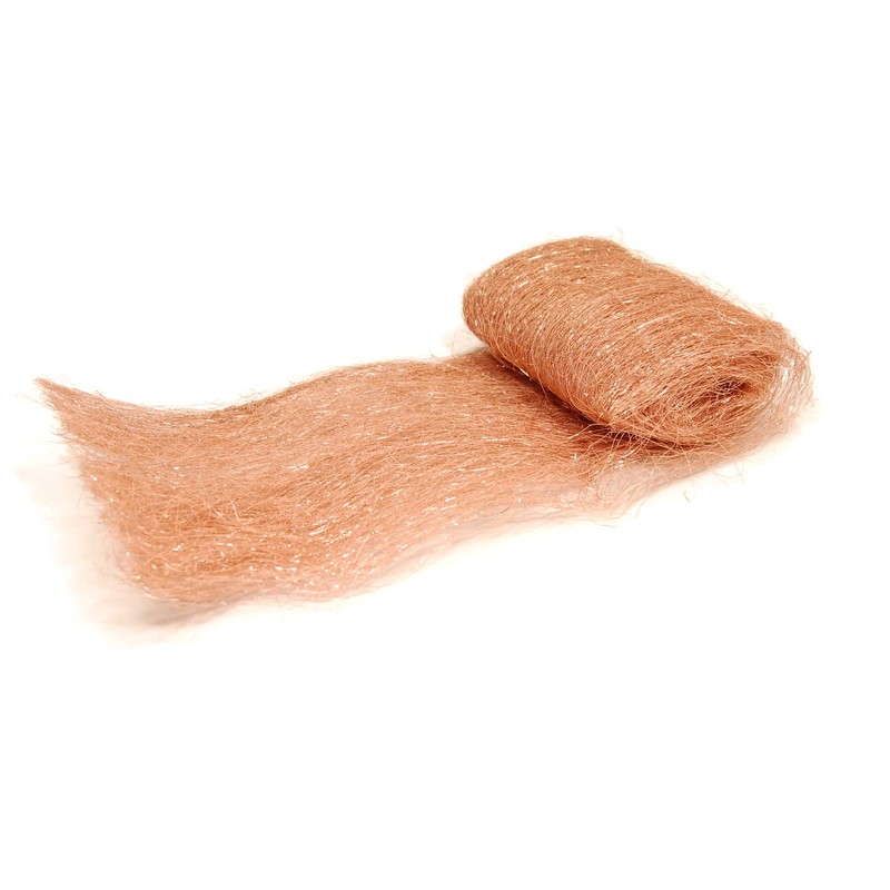 Copper Wool 3.5 Oz Skein/Pad -by Rogue River Tools. (COARSE