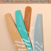 Fenglin-joy Nail Files, 9-Piece Nail File Set, Professional Double-Sided Nail