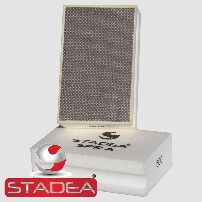 STADEA Diamond Hand Polishing Pad Electroplated Grit 500 for Granite