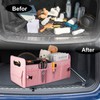 JiatuA Car Trunk Organizer for SUV, Car Storage Organizer Collapsible
