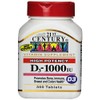 21st Century D 1000 iu Tablets, 300-Count (6 Pack)