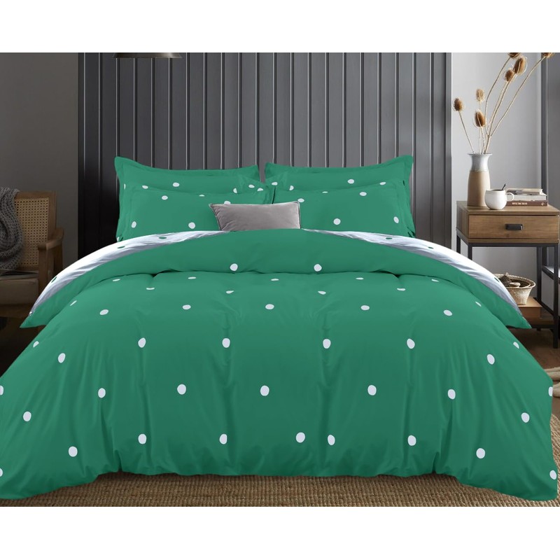 Hafaa Single Duvet Cover Set Soft Printed Bedding Set Brushed