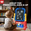 TOY Life Art Easel for Kids - Adjustable Standing Toddler