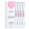 JelloJello Cuticle Oil Pen Rose, 4 pieces, 3ml / 젤로젤로 큐티클 오일펜 로즈, 4개, 3ml