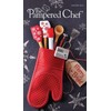 PAMPERED CHEF SILICONE OVEN MITT SET of 2