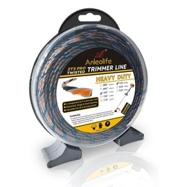 A ANLEOLIFE 1-Pound ZT3 Pro Heavy Duty Diamond .105-Inch-by-282-ft Twisted Trimmer Line Donut,3-Component Tri-Extrusion 2.65-mm-by-86-meter Weed Eater String