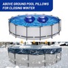 ranwin 2Pack-4 x 4FT Pool Pillows for Above Ground Pools,