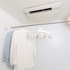 Towa Sangyo Laundry Hanger, White, Approx. 11.0 x 15.0 x