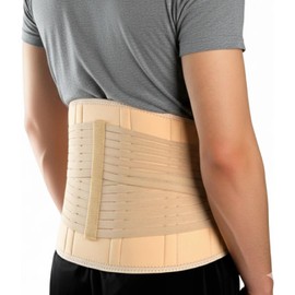 MEDWAY  Faja Sacrolumbar Flexible Color Beige Talla G                                                                                                 