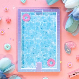 Notepad - 4 in x 6 in, 50 Sheets, NOT Sticky:_Sunset Music Player