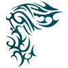 TheFantasy Tattoo Sticker Tribal Shoulder Chest mqc01/ymp016 Different Quantity (mqc01l,
