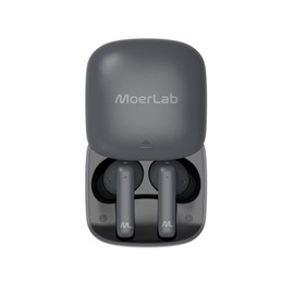 Moerlab hearClear Bluetooth Auracast Wireless Earbuds, Seamlessly Switch Between Classic Bluetooth and Auracast for Effortless Audio Sharing. Auracast Assistant App Enabled.