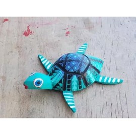 paquete de 5 alebrijes artesanal hecho a mano