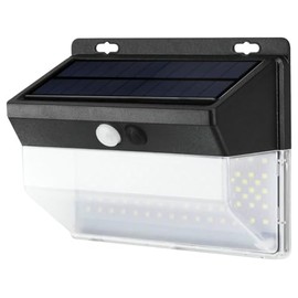 10W LED Solar Light with Motion Sensor Cold Light Ideal for Outdoor Lighting and Increased Security