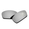 Polarized Replacement Lenses for Oakley Square Whisker - Silver Mirrored