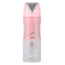 Lattafa Yara Perfumed Deodorant Spray for Unisex, 6.67 Ounce