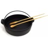 JapanBargain Bamboo Cooking Chopsticks with Spoon and Fork 3-in-1 Utensil