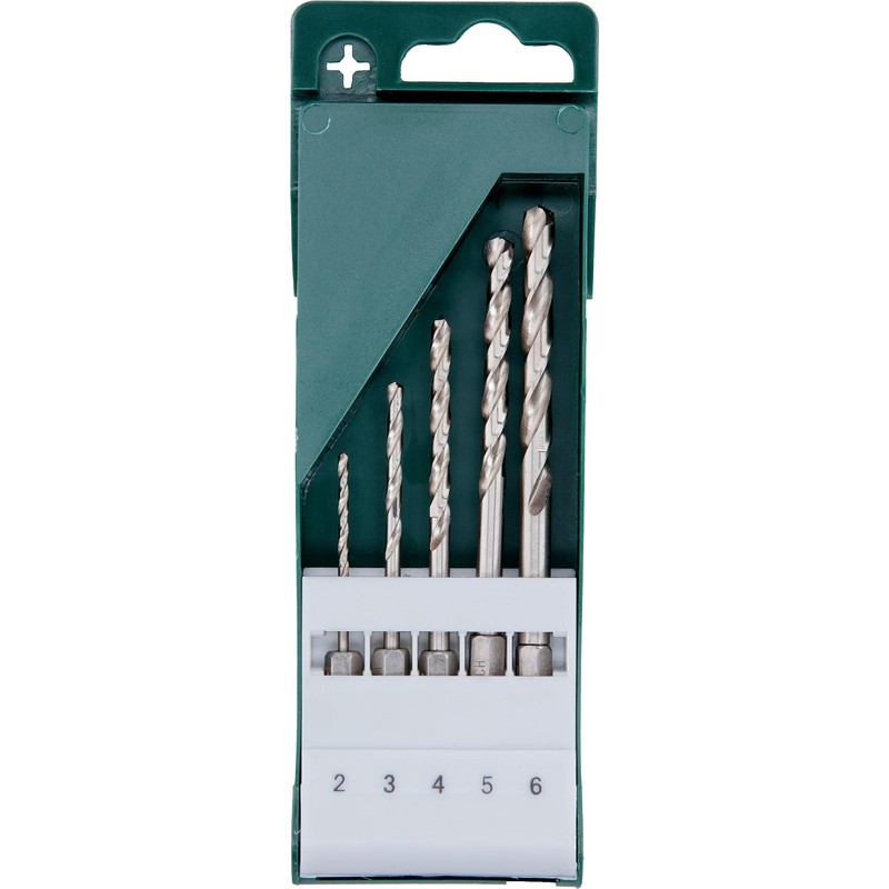 Bosch 2609255127 DIY Metal Drill Bit Set 5-Piece High-Speed Steel-G