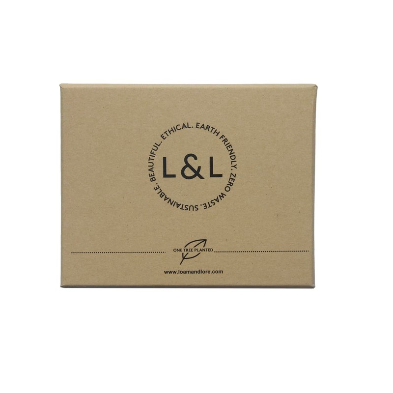LOAM & LORE Vegan Cork Wallet, Natural