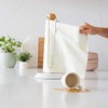 Full Circle Tough Sheets Reusable Plant-based Paper Towels – Super-Absorbent,