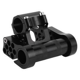 Folding Bike Adjustable Double Stem 25.4 CNC Aluminium Alloy Bicycle Parts Accessory